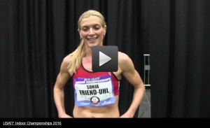 USATF.TV Videos Sonja Friend Uhl Masters Women s Mile Champion USATF Indoor Championships 2016