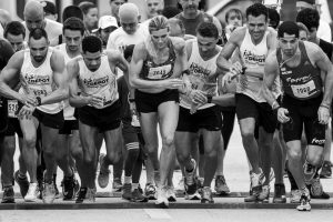 Sonja Friend-Uhl broke Joan’s American record for 3000 meters in the W45 age group.